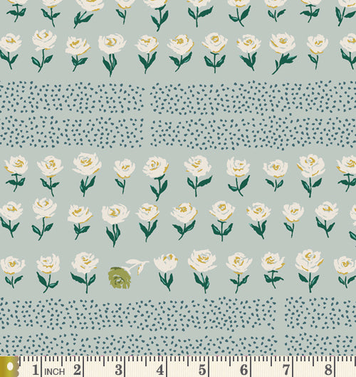 With Great Enthusiasm Curated Bundle | Blue Green Gold Fabrics | Various AGF Designers and Collections