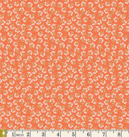 Early Riser Curated Bundle | Gold Peach Floral Quilt Fabrics | Various Art Gallery Fabrics and Designers
