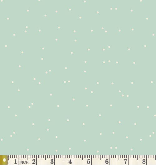 7 FABRIC BUNDLE -  (Mint Peach Yellow) - AGF - Bonnie Christine - Leah Duncan - Pastels Birds Flowers - Quilting Cotton