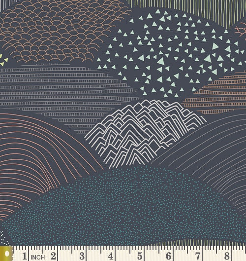 Fat Quarters for Men | Masculine Quilting Fabrics | Woodland Fabrics in Dark Colors | Navy Teal Gray Half Yard Bundle | Fabric with Deer AGF