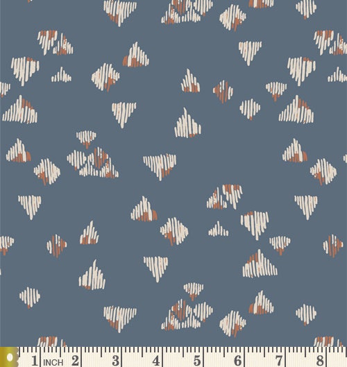 Blue Quilt Bundle with Birds and Flowers by Bari J | Bloomsbury Bird Fabric | Cool Palette Fat Quarters | Half Yard Bundle | Art Gallery AGF