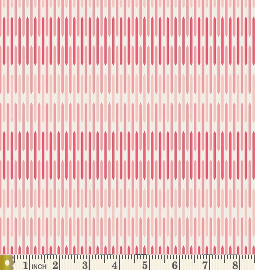 Tonal Melodie Blush | Dreamin' Vintage | Jeni Baker | Art Gallery Fabrics | DV-50023 | Boho Geometric Lines Fabric | Sold by the 1/2 Yard