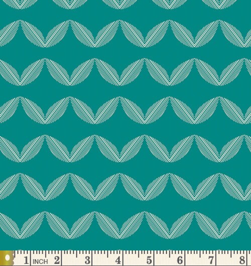 An Alluring Idea Curated Bundle | Teal and Coral Fat Quarters with Flowers | Various AGF Designers and Collections