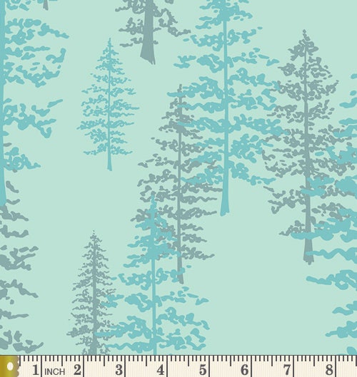 Canyon Fog Curated Bundle | Nightfall | Heartland | Gray Green Blue | Fat Quarters for Men | Trees Forest Hunting | Art Gallery Fabrics