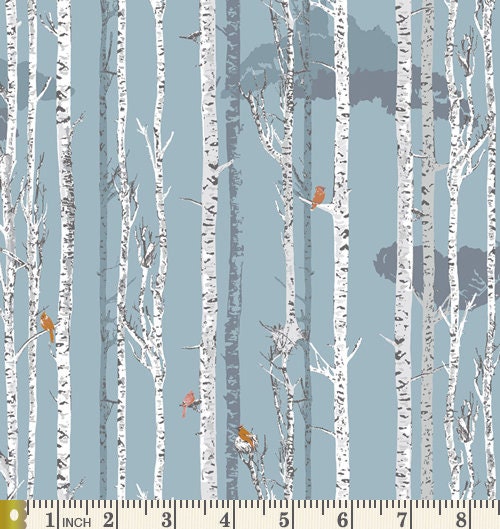 Sunny Day Curated Bundle | Peach and Blue Floral Quilt Fabrics | Various Art Gallery Fabrics and Designers