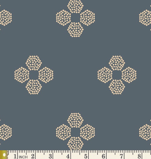 Midnight Sun Curated Bundle | Gold Navy Blue |  Modern Floral Fabrics | Various Art Gallery Fabrics and Designers