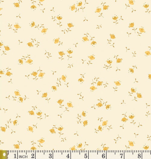 A Ray of Optimism Curated Bundle | Pastel Quilt Fabrics | Sienna Yellow Pink Orange | Floral Prints | Various AGF Prints and Solids