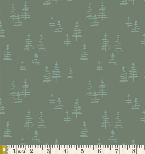 At First Blush Custom Bundle | Green Blush Peach Floral Quilt Fabric | Various Art Gallery Fabrics and Designers