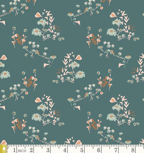 In Full Bloom Curated Bundle | Pink Green Yellow Floral Fabric | Various Art Gallery Collections and Designers
