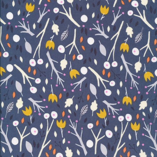 Sweet Autumn Day by Little Cube | Organic Cotton Nursery Bundle | Cloud 9 | 4 Fat Quarters