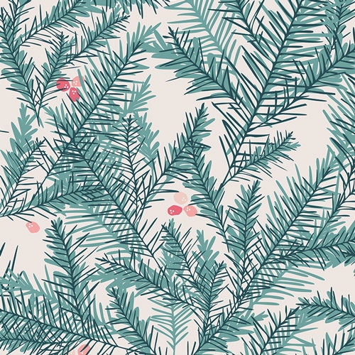 Branching Out Curated Bundle | Christmas Fabrics in Red Green Pink | Holiday Bundle | Various Art Gallery Designers and Collections