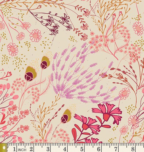 Plum Pudding Curated Bundle | Christmas Fabrics in Purple Tan Pink | Holiday Bundle | Various Art Gallery Designers and Collections