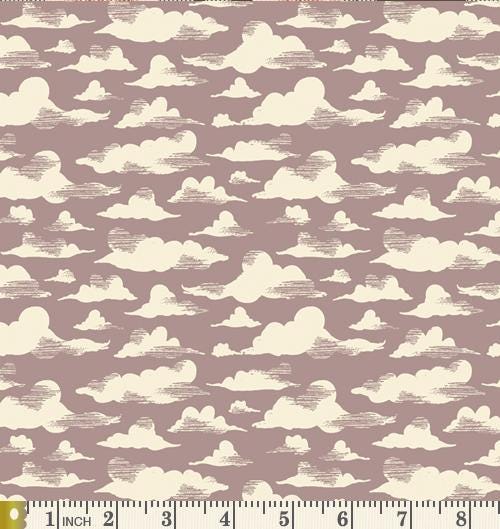 Saturday in the Park Curated Bundle | Eggplant Gold Lilac Floral Fabrics | Various Art Gallery Designers and Collections