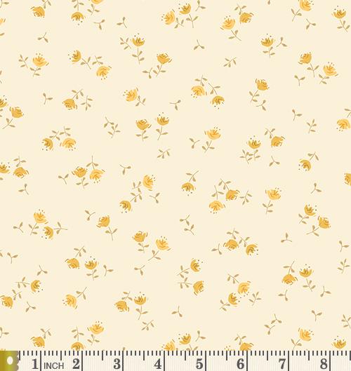 A Scoop of Sherbet Curated Bundle | Yellow Pink Orange Floral Quilt | Pastel Colors | Various AGF Prints and Solids