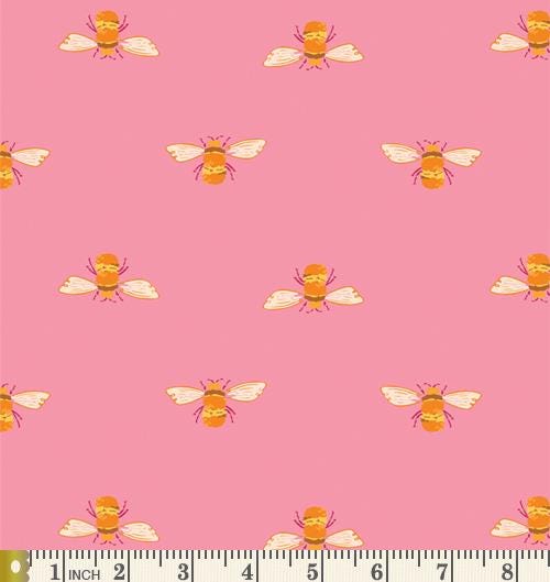 Cotton Candy Curated Bundle | Bright Colors | Black Cream Pink Floral Quilt Fabrics | Various Art Gallery Fabrics and Designers