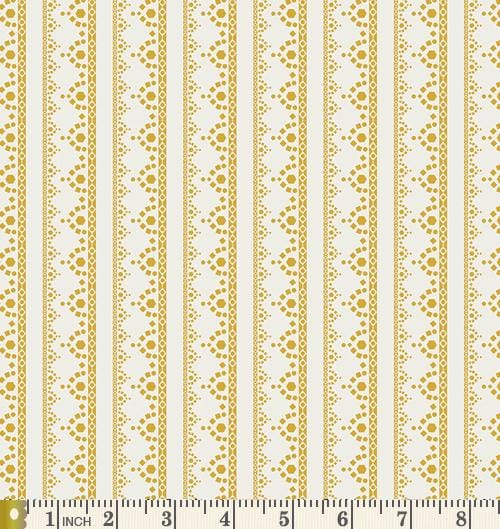 Lace Edge Golden | Millie Fleur | Bari J | Art Gallery Fabrics | MFL-11360 | Yellow Geo Modern Quilt Fabric | Sold by the 1/2 Yard