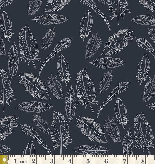 For the Birds Custom Quilt Bundle | Blue Gold Green Floral Fabrics with Birds | Various Art Gallery Designers and Collections