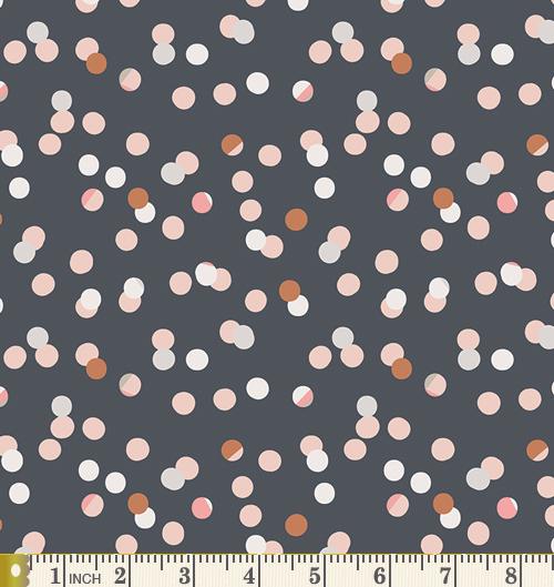 Feathers and Ferns Curated Quilt Bundle | Sharon Holland Maureen Cracknell | Flowers Bees | Navy Pink Sienna | Various Art Gallery Fabrics