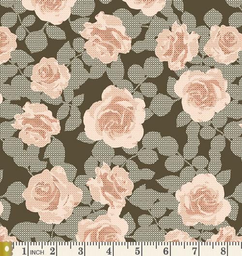 Go With the Flow Curated Bundle | Green Blue Peach Floral Quilt Fabric | Various Art Gallery Collections and Designers
