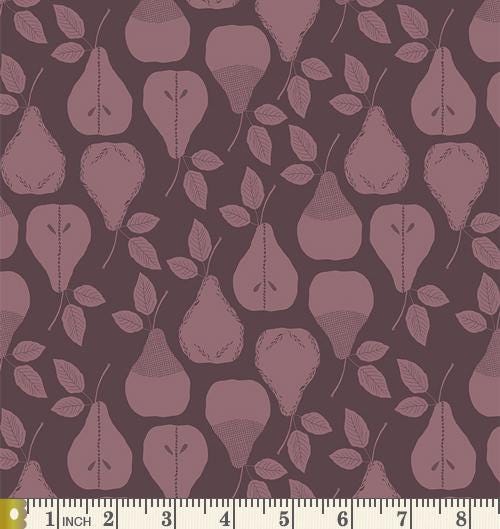 Hidden Beauty Curated Quilt Bundle | Purple Brown Orange Botanical Fabrics | Various AGF Designers and Collections