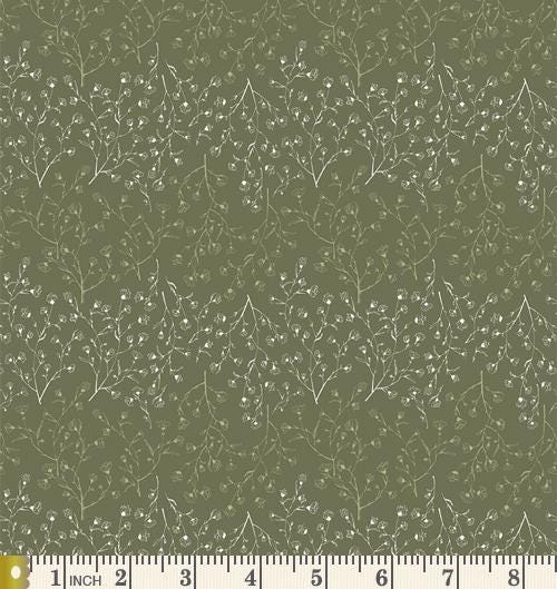 Distinct Possibility Curated Bundle | Green Pink Neutral Floral Quilt Fabric | Various Art Gallery Fabrics and Designers