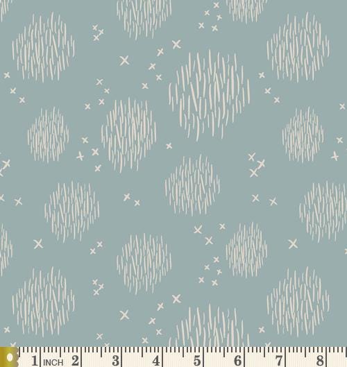 Freshly Cut Grass Curated Bundle | Green Blue Sage Floral Quilt Fabric | Velvet Gathered | Soft Spring Colors | Various Art Gallery Fabrics