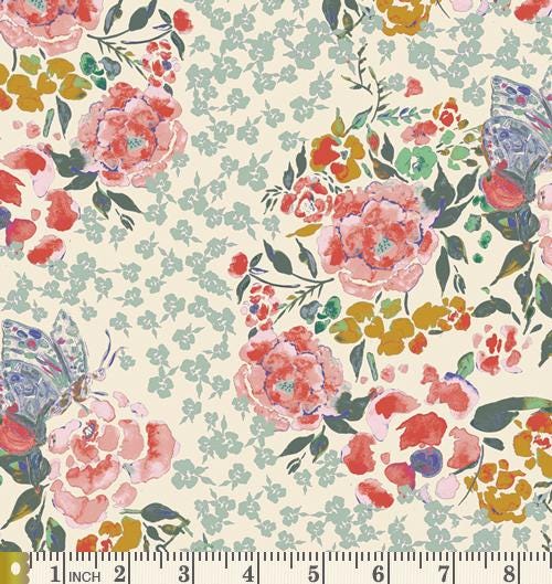 Pink and Blue Floral Quilt Bundle | Rosewood Fusion | Feminine Fabrics with Roses | Various Art Gallery Fabrics and Designers